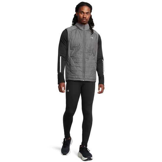 Under Armour Heren Vitality Mouwloos Hardloopvest (Grijs Dageraad) - Image 4