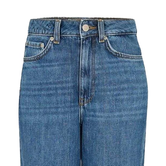 JJXX Dam/kvinnor Relaxed Mom Jeans (Mörkblå) - Image 2