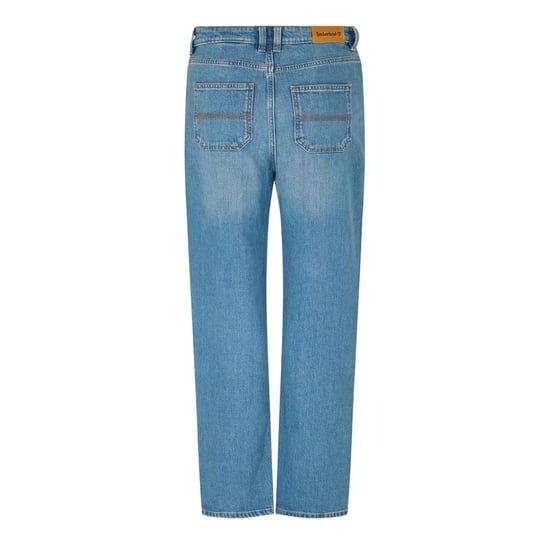 Timberland Damesjeans met middelhoge taille en rechte pijpen (Lichtblauw) - Image 2