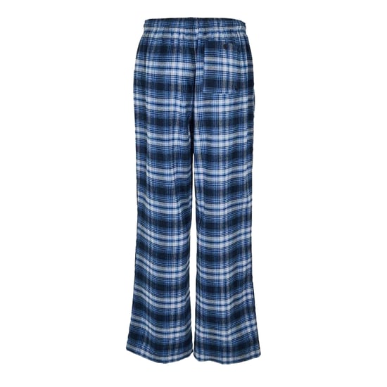 Jack Wills Mens Flannel Plaid Relaxed Fit Pyjama Bottoms (Midnight Navy) - Image 2