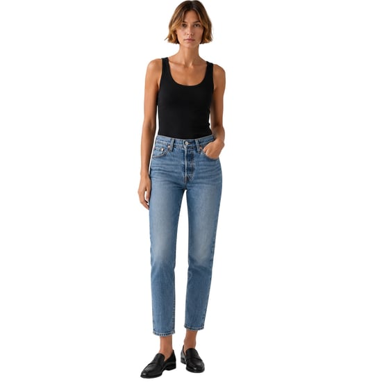 Levi's Dames 501 Same Intent Skinny Jeans (Lichtblauw) - Image 4