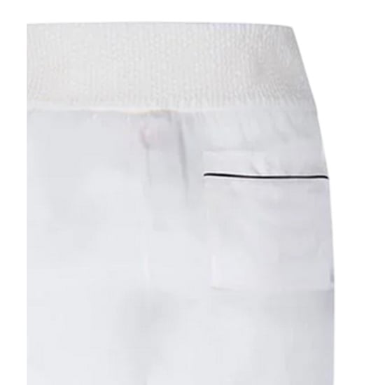 Off White Pyjamasbyxor i satin för kvinnor/damer (Vit) - Image 3