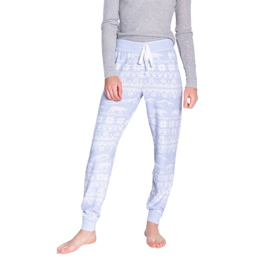 PJ Salvage Sneeuwvlok-pyjamabroek voor dames (Lichtblauw) - Image 2