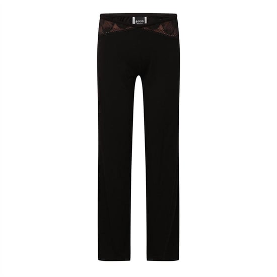 Boss Womens/Ladies Peony Straight Leg Pyjama Bottoms (Black) - Image 1
