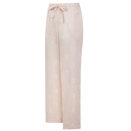 Ted Baker Peggy satijnen lange pyjamaset voor dames (Roze) - Image 3