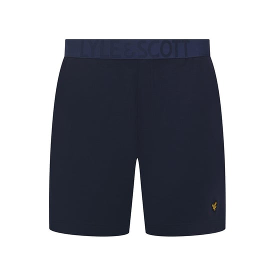 Lyle & Scott Heren Idris loungewear-set met ronde hals en korte mouwen (Donkere Denim) - Image 3