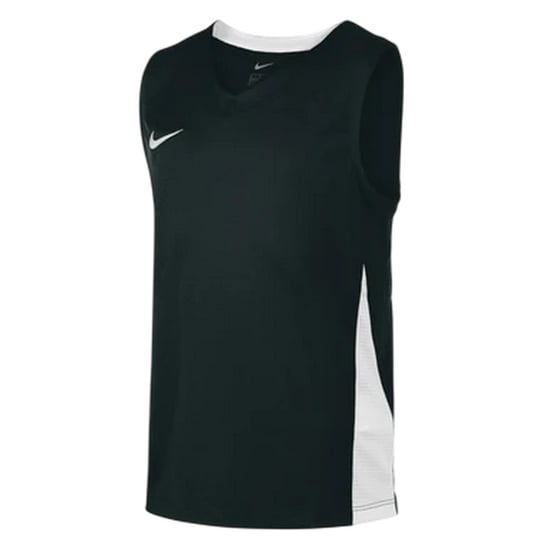 Nike Ärmlös tröja i jersey med kontrastpaneler för damer (Svart/vit) - Image 1