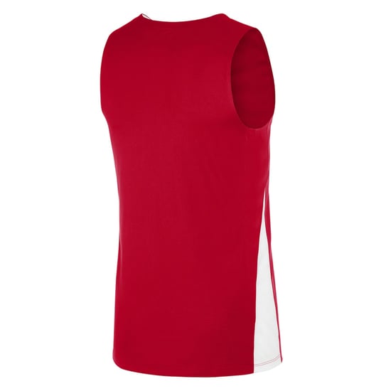 Nike Ärmlös tröja i jersey med kontrastpaneler för damer (Universitetsröd/vit) - Image 2