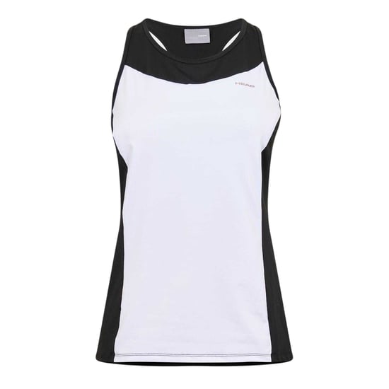 Head Tanktop met kleurblokken voor dames (Wit, Zwart) - Image 1