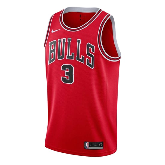 Nike Giddey Chicago Bulls basketbalshirt voor kinderen (Universiteitsrood) - Image 1