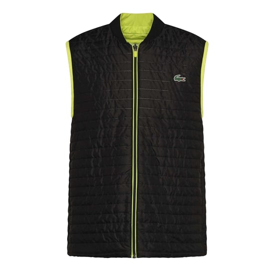 Lacoste Mens Reversible Gilet (Black) - Image 2