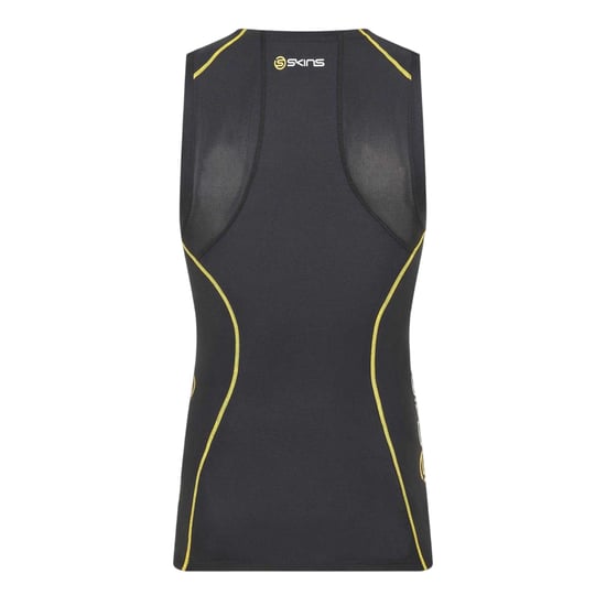 Skins Herr-A200 kontrastfärgad väst (Svart) - Image 2