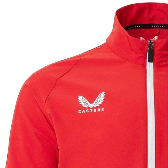 Castore Heren Rangers FC Lange Mouwen Track Jacket (Rood) - Image 3