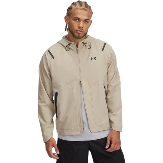 Under Armour Heren Unstoppable Icon Prestatiejack (Bruin) - Image 1