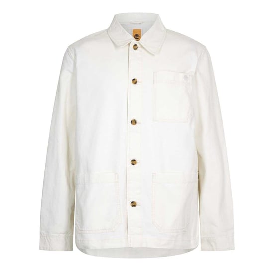 Timberland Mens Canvas Field Jacket (Vintage White) - Image 1