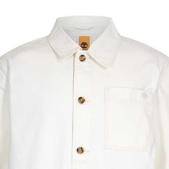 Timberland Mens Canvas Field Jacket (Vintage White) - Image 3