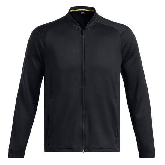 Under Armour Curry-reisjas voor heren met vochtafvoerende raglanmouwen (Drievoudig zwart) - Image 1