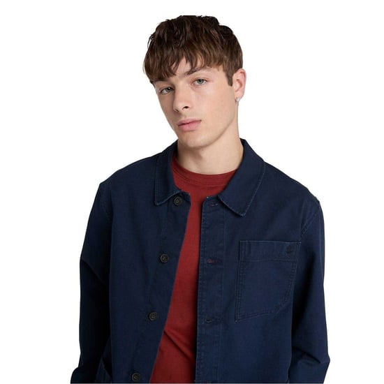 Timberland Mens Canvas Field Jacket (Dark Sapphire) - Image 2