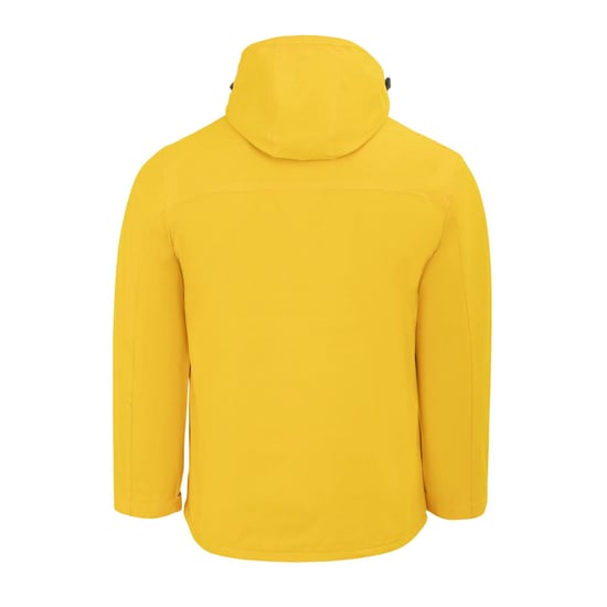 Gelert Mens Solid Hooded Regular Parka (Yellow) - Image 2