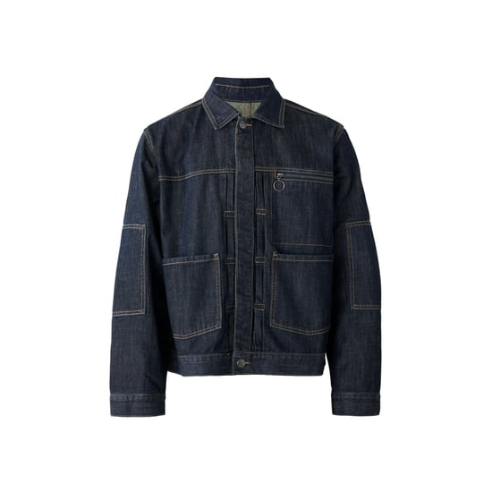 The Ragged Priest Heren Control Relaxed Fit Denim Jas (Blauw) - Image 1
