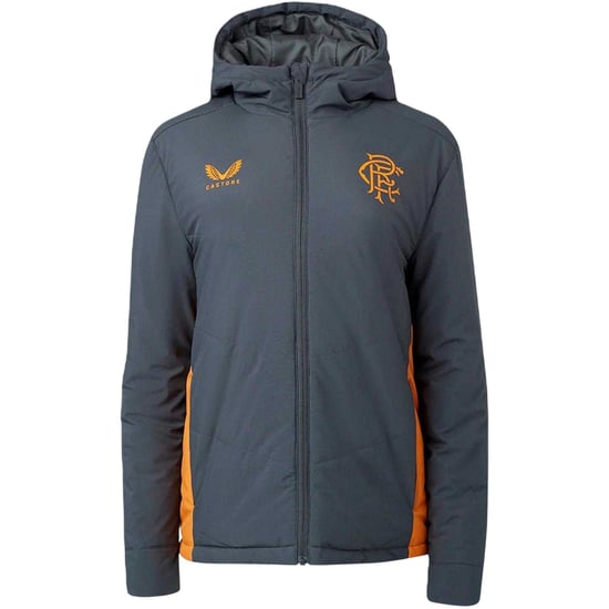 Castore Heren Rangers FC Coach Jacket (Echt Rood) - Image 1