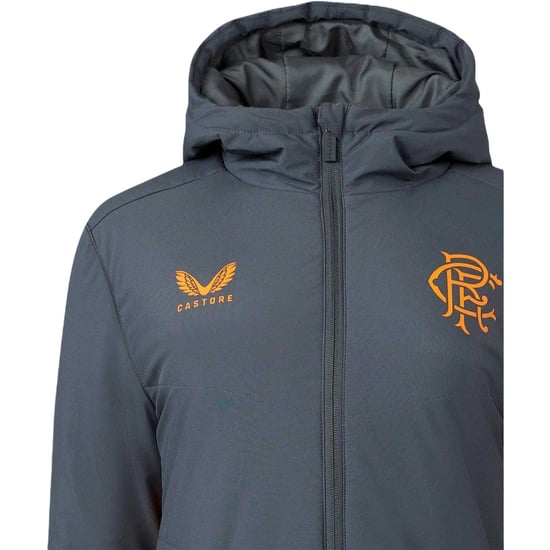 Castore Heren Rangers FC Coach Jacket (Echt Rood) - Image 3