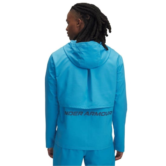 Under Armour Heren Storm-jas met capuchon (Blauw) - Image 2