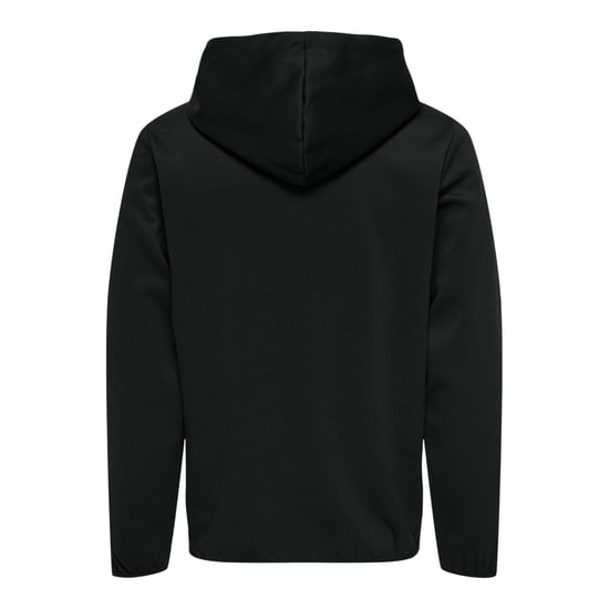 Endast Herrar Kontrast Pipning Huva Regular Sweatjacka (Svart) - Image 2