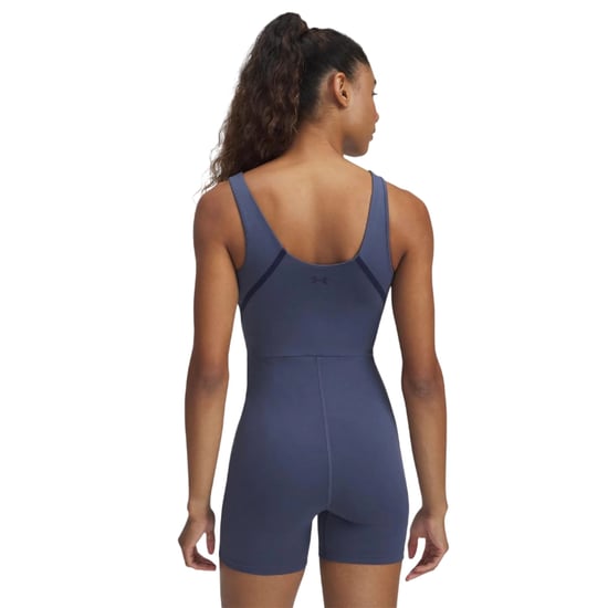 Under Armour Womens/Ladies Fitted Sleeveless Bodysuit (Grey) - Image 3