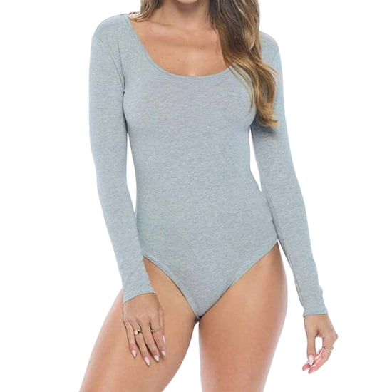 Brave Soul Dames/Dames Bodysuit (Grijs Marl Marl) - Image 2
