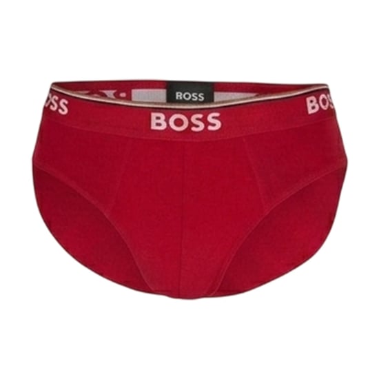 Boss Heren Premium Katoenen Boxers (Verpakking van 3) (Bruin) - Image 2