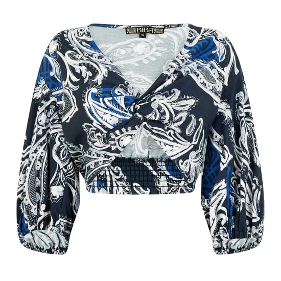 Biba Dames/Dames Paisley vakantie-samenstel (Blauw/Wit) - Image 2
