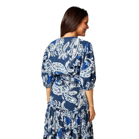 Biba Dames/Dames Paisley vakantie-samenstel (Blauw/Wit) - Image 3