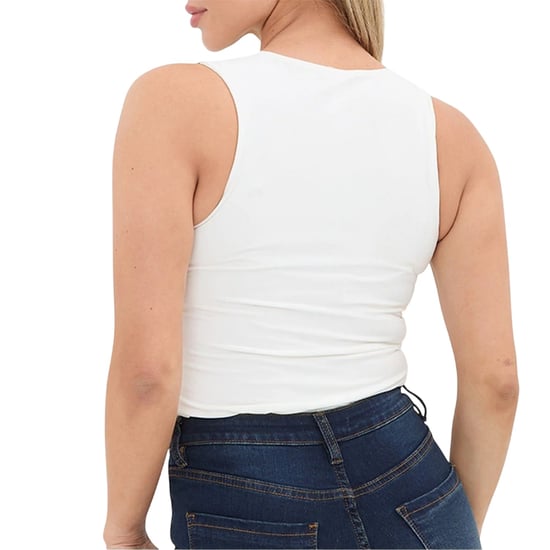 I Saw It First Dames/Dames mouwloze top (Crème) - Image 2