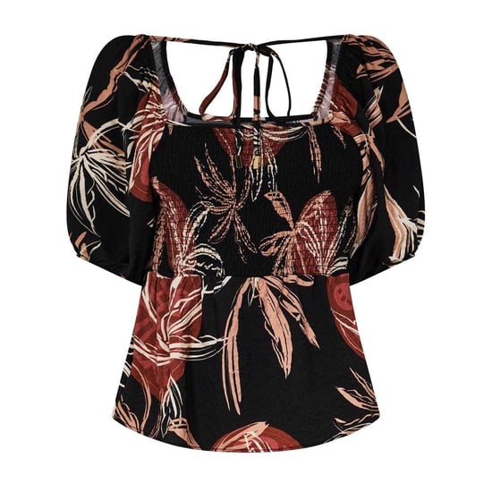 Biba Dames/Dames Floral Square Neck Top (Zonsondergang) - Image 2