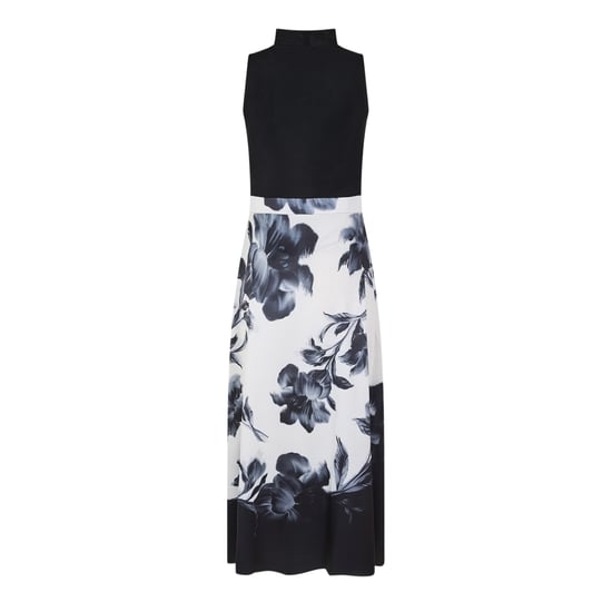 Ted Baker Dames-top met print en mesh (Zwart) - Image 2