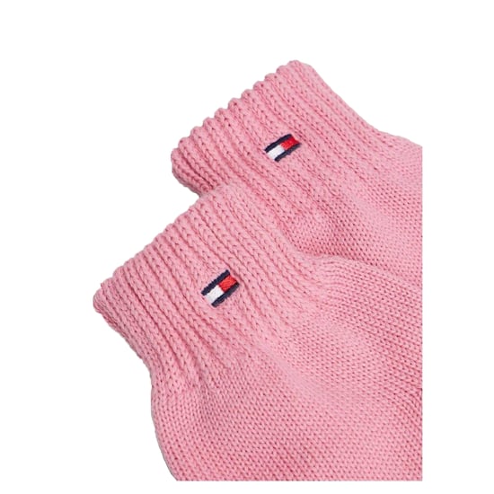 Tommy Hilfiger Kinder/Kids Gebreide Vlag Logo Handschoenen (Roze) - Image 3