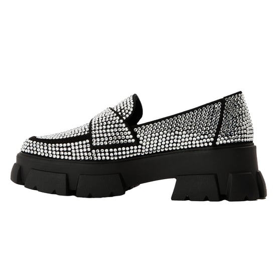 Steve Madden Womens/Ladies Trifecta Heeled Mules (Silver) - Image 2