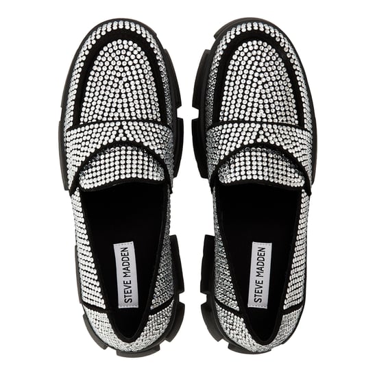 Steve Madden Womens/Ladies Trifecta Heeled Mules (Silver) - Image 3