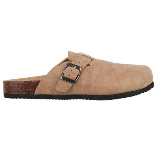 Miso Dames/Dames Faux Suede Flatform Muiltjes (Zand) - Image 1