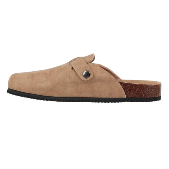Miso Dames/Dames Faux Suede Flatform Muiltjes (Zand) - Image 2