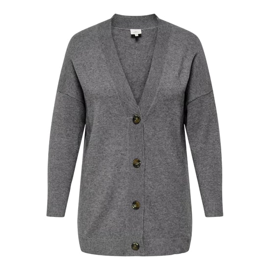 Only Dames/Dames V Hals Relaxed Fit Vest (Chocolade) - Image 2