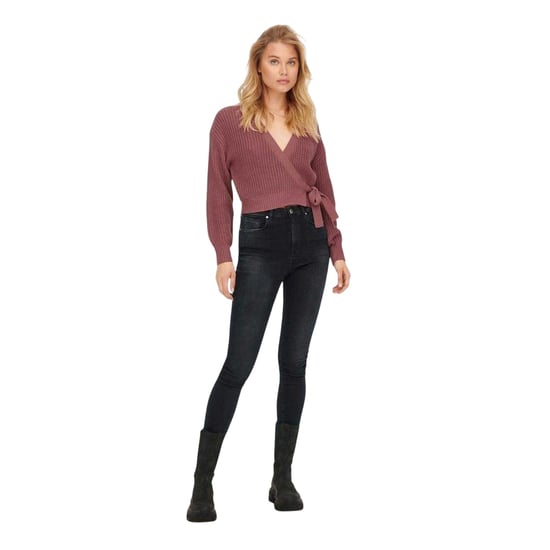 Only Kort vest met V-hals voor dames (Rose) - Image 1