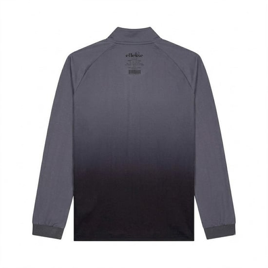 Ellesse Herrtröja med halv dragkedja i ombre-design (Grått) - Image 2