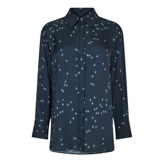 Boss Womens/Ladies Speckle Regular Blouse (Navy) - Image 1