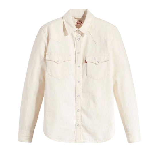 Levis Ultimate Western-shirt voor dames (Ecru) - Image 1