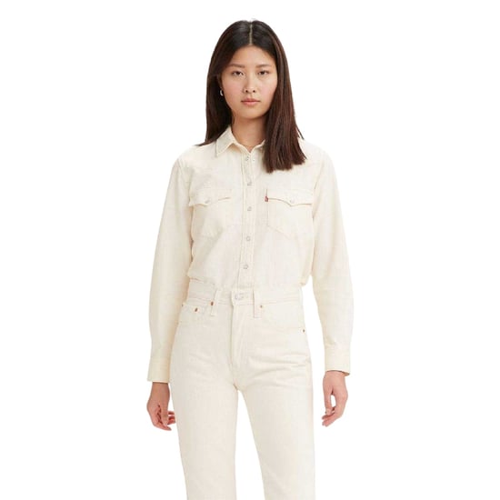 Levis Ultimate Western-shirt voor dames (Ecru) - Image 3