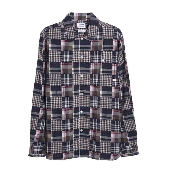Farah Mens Regular Shirt (True Navy) - Image 2