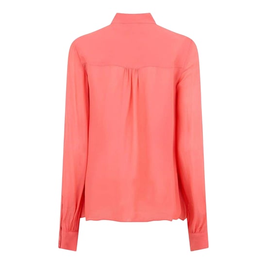 Ted Baker Dames/Dames Kraagloos Relaxed Fit Overhemd (Koraal) - Image 2