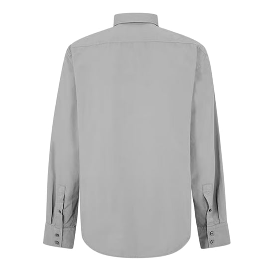 Boss Elegant herenoverhemd met lange mouwen, maat 6 M (Grijs) - Image 2